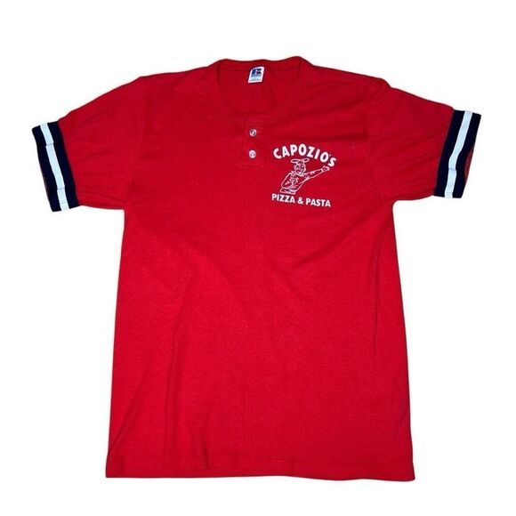 American Vintage 80s Pizza Boy Single Stitch Shirt Large - Picture 1 of 5